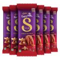 Cadbury Dairy Milk Silk Fruit & Nut, 55g (Combo Pack of 3,6,8,10). 