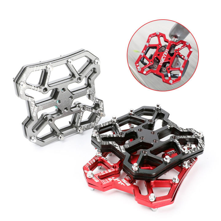 FORIDE%201%20Pair%20Aluminum%20Alloy%20Universal%20Clipless%20Pedal%20Platform%20Adapters%20for%20SPD%20Self-Locking%20Pedal%20Titanium%20-%20Image%2010