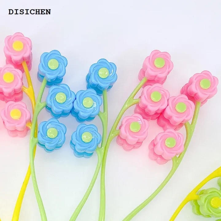 DISICHEN%20High%20Quality%20New%20Facial%20Massager%20Roller%20Portable%20Flower%20Shape%20Anti%20Wrinkle%20Face-Lift%20Slimming%20Face%20Relaxation%20Beauty%20Tools%20Finger%20Massage%20-%20Image%203