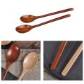 Wood Natural Flatware Beech Dining Porridge Wooden Spoons Spoons Soup spoon Teaspoon. 