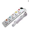 Multiplug Multi Protection Extension Universal Socket / Power Strip 5 Sockets. 