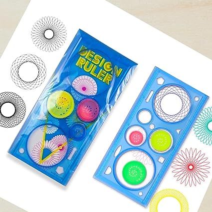 1 x Spirograph Geometric Ruler Learning Drawing Tool Stationery for Students Drawing Set