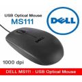 Black Colored 1000 DPI USB Optical Mouse. 
