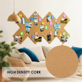 FORIDE 12inch X 12inch Cork Tiles, 12 Pack Cork Boards for Wall with Safe Removable Adhesive Tabs, Large Cork Bulletin Boards. 