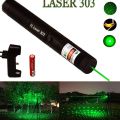 High Power 1000mW Green YL 303 Laser Pointer 532nm Lazer Pointer verde Pen Light Burning Beam Burn Match For 18650 Battery. 