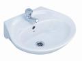 COTTO C013 White Wash Basin With Fulll Pedestal Kenshington Kens (500 X 420 X 810mm). 