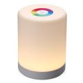 LED Touch Control Induction Dimmer Lamp Smart Dimmable RGB Color Change Rechargeable Bedside Night Light. 