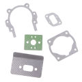 5Pcs/set 40-5 Carburetor Box Intake Pipe Muffler Engine Gasket Set Gasoline Grass Trimmer Brush Cutter DIY Accessories　Mushen. 