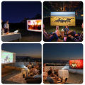 HY300  Projector Android 11 1080P 1280*720P Home Outdoor Cinema Projector. 