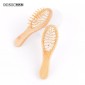 DISICHEN Special 1Pcs Bamboo Comb Wooden Comb Professional Healthy Paddle Cushion Hair Loss Massage Brush Hairbrush Comb Scalp Hair Care Healthy. 