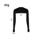 Ultra-thin Arm Sleeves For Women Soft One Piece Long Sleeved Elastic Sun UV Protection Hand Cover Cooling Sports Arm Sleeve. 