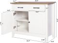 Kamakhya decor Kitchen Sideboard Storage Cabinet,Console Table for Living Room, Dining Room, Hallway Furniture,. 