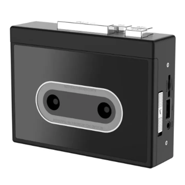 Language Learning Cassette Cassette Player Full Stereo Sound U Disk FAT32 DC 5V 128KPS Tape ...