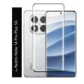 Xiaomi Redmi Note 14 Pro Plus 5G 3D Curved Edge Tempered Glass Film. 