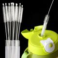 Wenefang Fashion Bending Stainless Straw Brush Cleaner Soft Hair Suction Glass Tube Cleaning Brushes Baby Kids Bottle Brush Long Handle Reusable. 