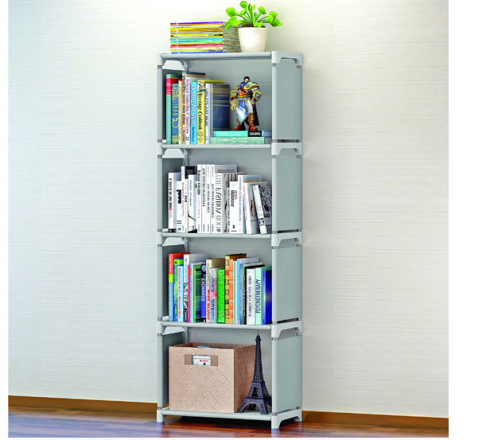 Deep Student Storage Rack Simple Modern Student Bookshelf - Floor Desk Storage Rack with ...