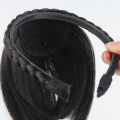 New Fashion Natural Wig With Sideburns Headband Braid Charm Accessories For Women. 