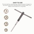 Super Material Valve Seat Reamer Motorcycle Repair Tool Valve Tool Kit Valve Reamer Suitable for Honda Suzuki Repair Tool. 