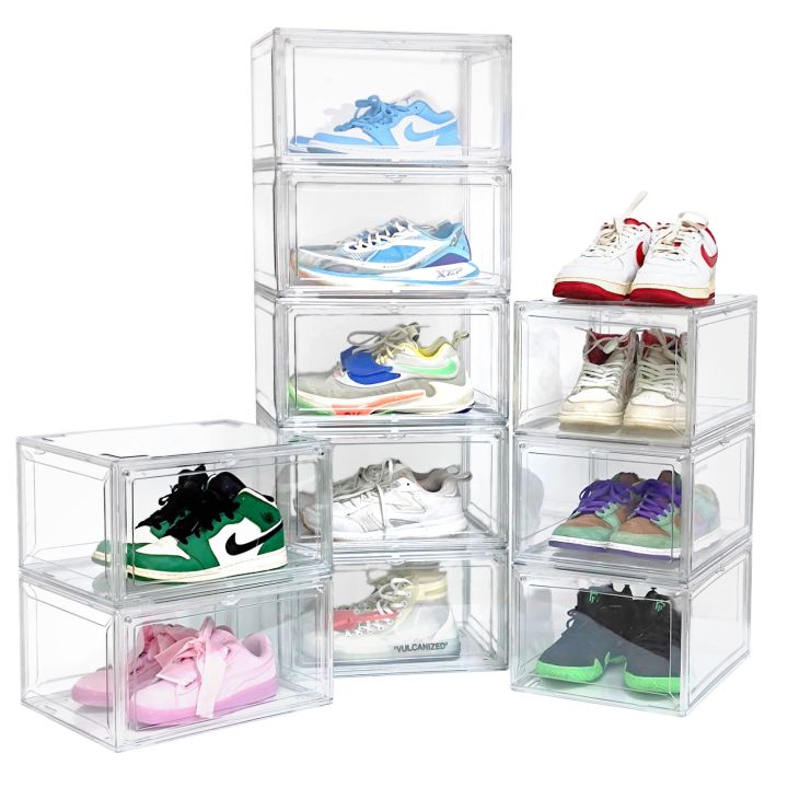 Stackable%20Sneaker%20Storage%20Box%20%E2%80%93%20Foldable%20with%20Magnetic%20Side%20Door%20-%20Image%203