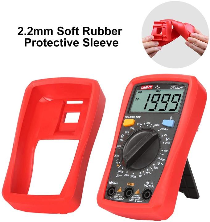 UNI-T%20UT33D+%20Digital%20NVC%20Multimeter%20Voltage%20Current%20Resistance%20Tester%20Buzzer%20LCD%20Backlight%20-%20Image%209