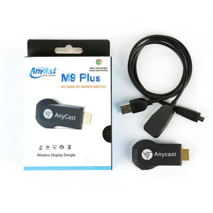 Anycast M9 Plus Hd Wifi Display Dongle Receiver 1080P Hdmi Tv Dlna Airplay Miracast