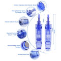 NEW 10/50PCS Agujas Para Microagujas 12 36 42 Tips Disposable Microneedling Cartridges Replace For a1 DERMAPEN Skin Care. 