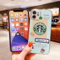 AnDyH Casing For Xiaomi Redmi Note 11 Pro 4G 5G Case Fashion Starbucks Label Full Cover Camera Protection Sofr Rubber Casess. 