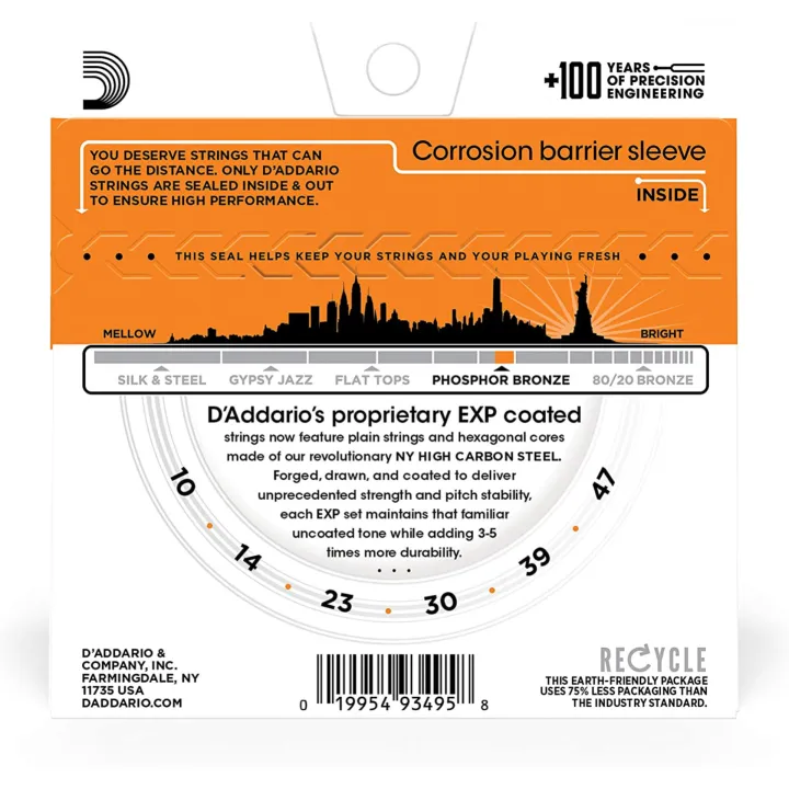 D'Addario%20EXP15%20Coated%20Phosphor%20Bronze%20Acoustic%20Guitar%20Strings%20%7C%20Extra%20Light%20Guage%20%7C%20.010-.047%20-%20Image%206