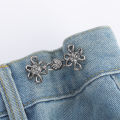 Chinese Knot Waist Buckle Detachable Pants Clips Waist Tightener Nail-Metal Button Snaps For Jeans Decoration Muqin. 