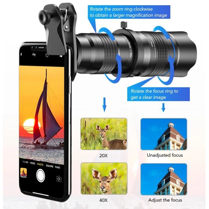Apexel%20HD%2020-40X%20Zoom%20Telescope%20Lens%20with%20Tripod%20Monocular%20Telephoto%20Phone%20Camera%20Lens%20for%20IPho-ne%20Hua-wei%20All%20Smartphones%20Camping%20-%20Image%202