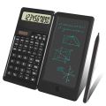 Scientific Calculators,12-Digit LCD Display Desk Calculator with Notepad, Solar and Battery Dual Power. 