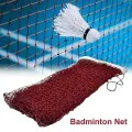 Durable Standard Badminton Net Easy Setup Replacement Tennis Net Foldable Volleyball Net for Sports Practice Entertainment Competition. 