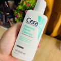 cerave foaming facial cleanser. 