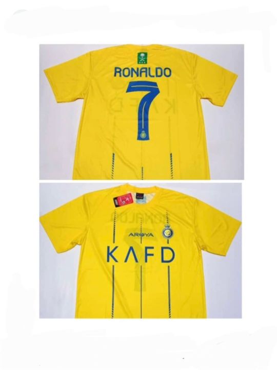 Alnassr%20Ronaldo%20No7%20Printed%20Jersey%20For%20Kids%20-%20Image%202