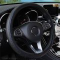 Durable Leather Car Steering Wheel Cover Skidproof Embossing Car Glove Cover Universal Steering Wheel Protector Cover. 