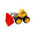 Kids Ride On Construction Bulldozer, Outdoor Digger Scooper Pulling /Front Loader , Children Pretend Play Truck Toy (Yellow). 
