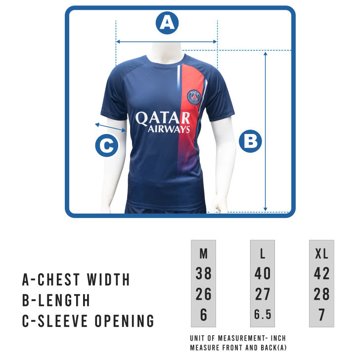 PSG%20Home%20football%20Jersey%20Set%20For%20Men/%20Short%20Sleeve%20%7C%20PSG%20Jersey%20Set%20For%20Men%20%7C%20Jersey%20Set%20For%20Men%20%7C%20Regular%20Fit%20Jersey%20Set%20-%20Image%208