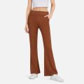 Cross-border Tiktok bootcut women's pants, casual pants, harem pants, loose cropped women's pants, thin yoga pants, women's hair. 