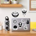 Artsy Home 25/50pcs Cool Gothic Moon Aesthetic Stickers for Laptops and Cellphone Cover. 