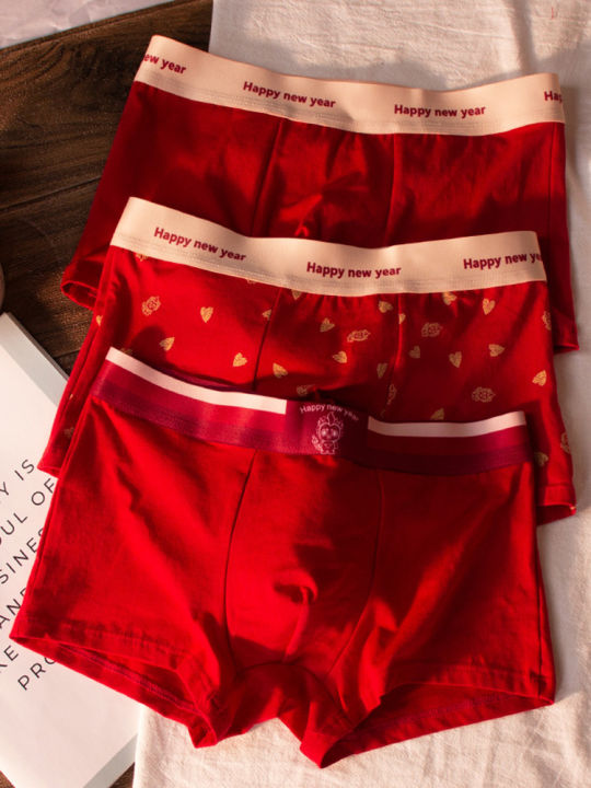 Men's%20Boxer%20Briefs%20Cotton%20Underwear%20Red%20Color%20Briefs%20Shorts%20for%20Men%20Breathable%20Trunk%20U%20Convex%20Male%20Comfy%20Panties%2045-100KG%20-%20Image%202