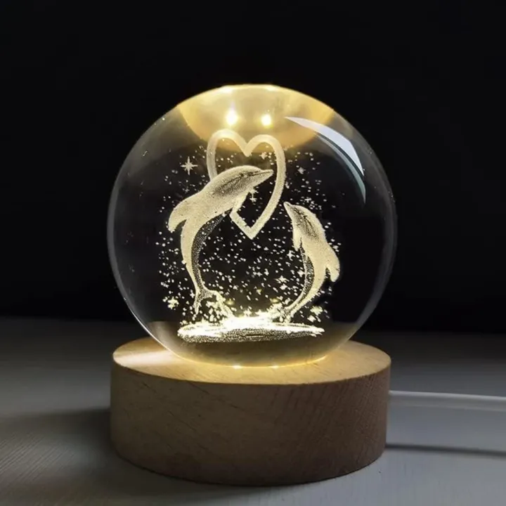 Sajha%20Cart%20Gift%20Shop%20Dolphine%20Heart%20Couple%20Crystal%20Ball%20LED%20Night%20Lamp%20with%20Wooden%20Base%20-%20Image%204