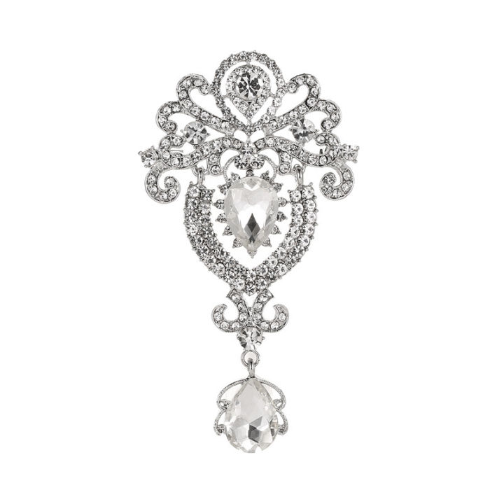 Cross-border%20new%20products%20hot%20selling%20temperament%20men's%20and%20women's%20brooches%20fashionable%20glass%20silk%20scarf%20buckles%20crown%20crystal%20coat%20pins%20collar%20pins%20-%20Image%205
