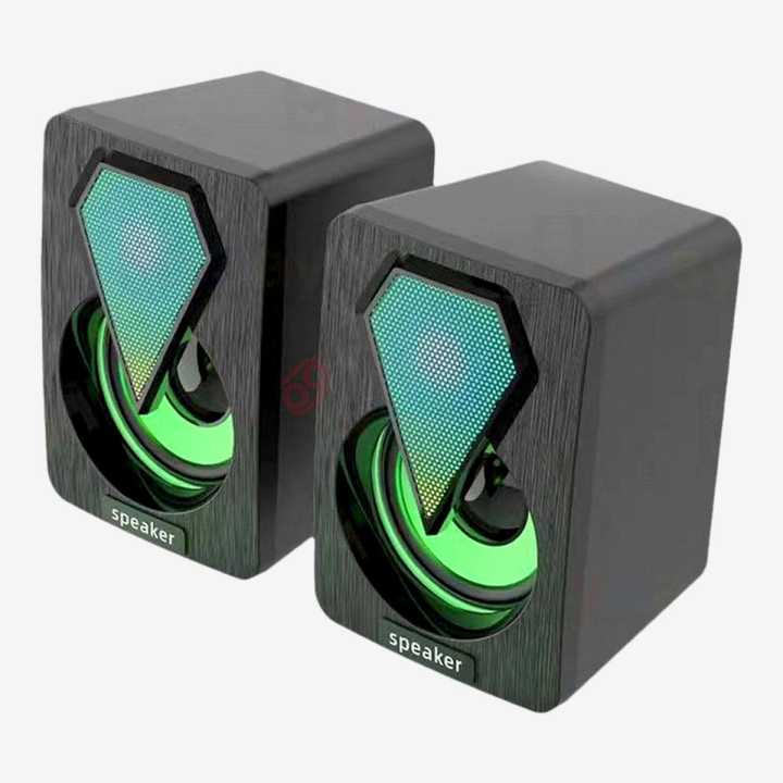 Mini RGB Speaker for PC Laptop Gaming Computer Speaker