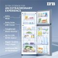IFB Double Door Refrigerator 285 Liters 2 Star Surround-Cool IFBFF-3152FBS Brush Grey. 