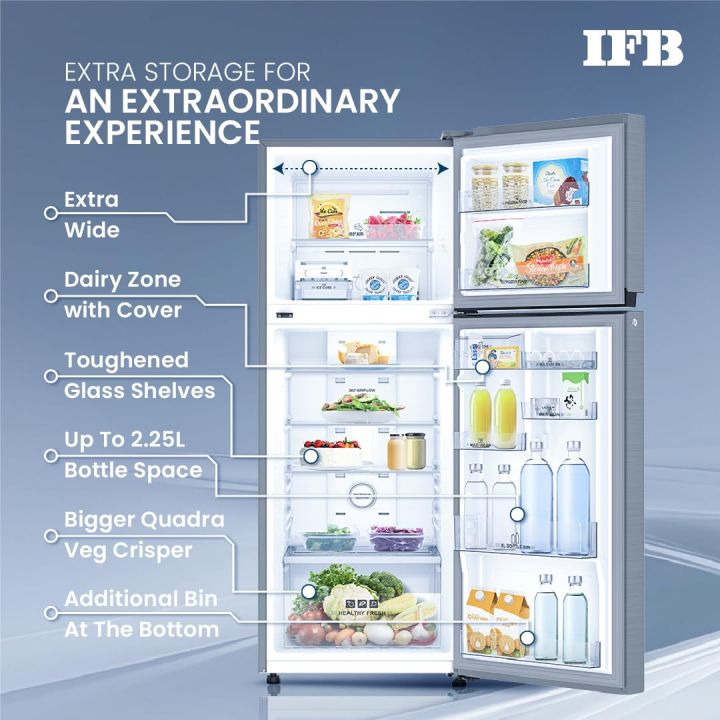 IFB%20Double%20Door%20Refrigerator%20265%20Liters%202%20Star%20Surround-Cool%20IFBFF-3152FBS%20Brush%20Grey%20-%20Image%205