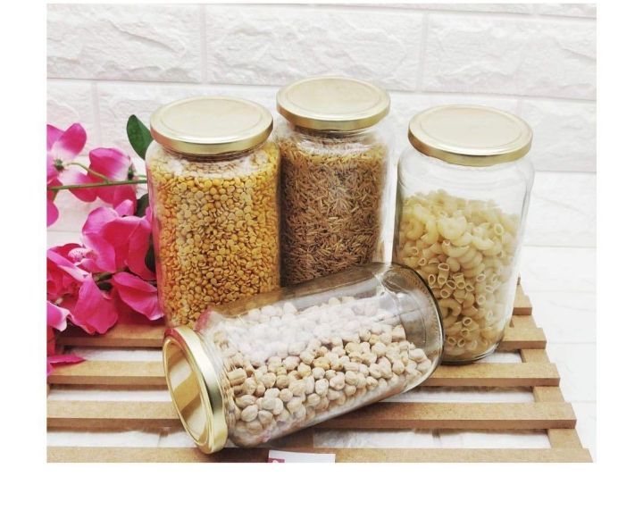 Glass%20Jar%201000ml%20with%20Lid%20Set%20Of%205Pcs%20%7C%20Blemish%20Free%20Food%20Grade%20Eco%20Friendly%20Reusable%20Multipurpose%20Jar%20-%201Ltr%20-%20Pack%20Of%205%20-%20Image%203