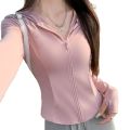 New sun-protective clothing, women's UV-proof clothing, summer ice-like breathable skin clothing, outdoor thin sun-protective clothing, sports jacket. 