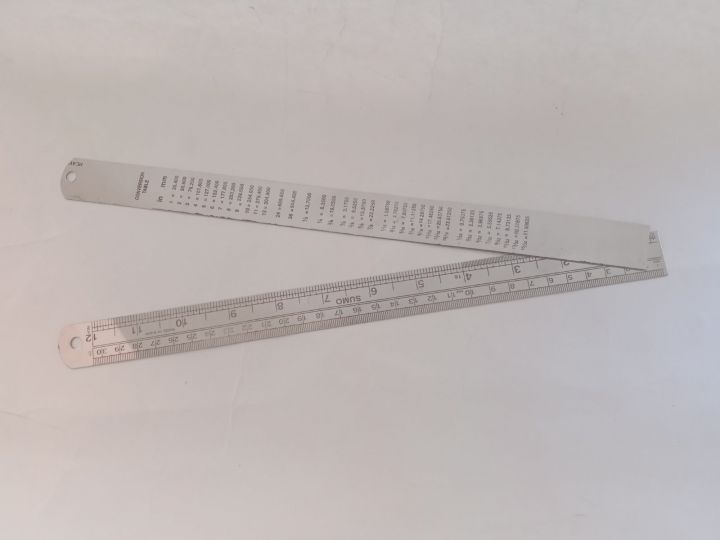 2%20Pcs%20Steel%20Ruler%2012%20Inch%20/30%20%20Cm%20Long%20Iron%20Ruler%20Stainless%20Steel%20Ruler%20Scale%20With%20Conversion%20Table%20In%202%20Mm%20-%20Image%202