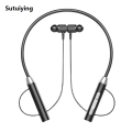 Sutuiying Wireless Bluetooth Headphones Neck Stereo Noise High Quality Reduction Universal Sports Earphone Microphone. 