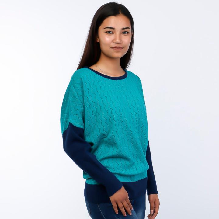 Pointelle%20Designed%20Round%20Neck%20Sweater%20For%20Women%20(LL-16-02)%20-%20Image%203